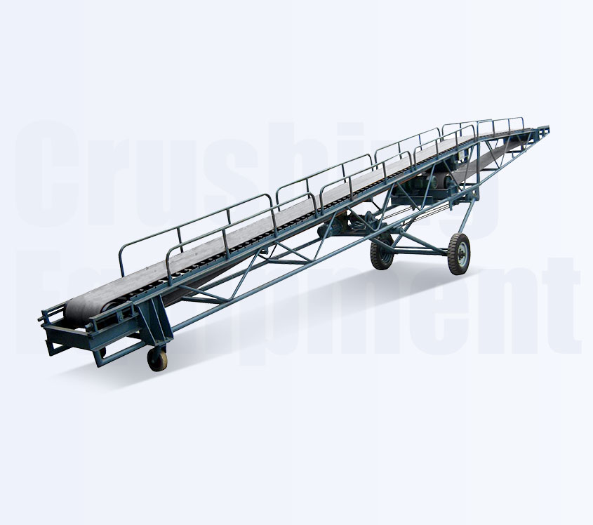 Mobile belt conveyor