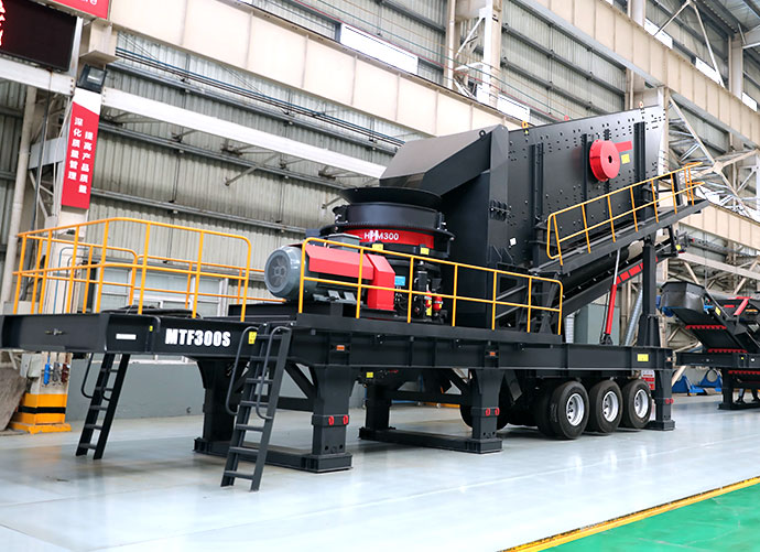 MTF Wheel Type Mobile Crushing And Screening Plant