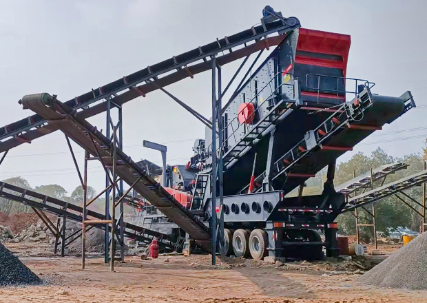 MTF Wheel Type Mobile Crushing And Screening Plant