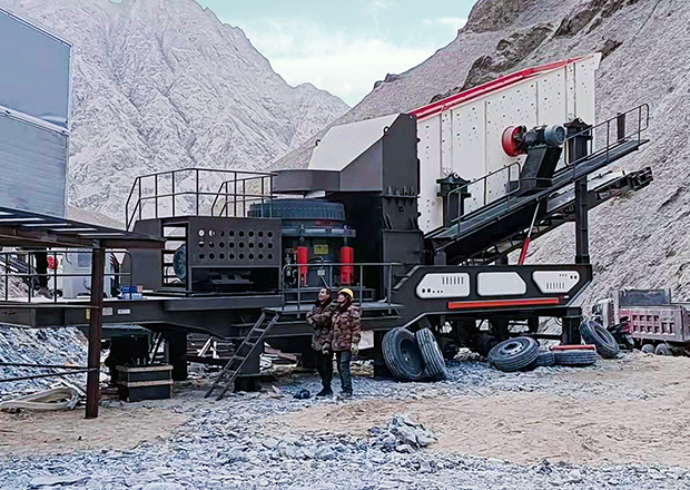 MTF Wheel Type Mobile Crushing And Screening Plant