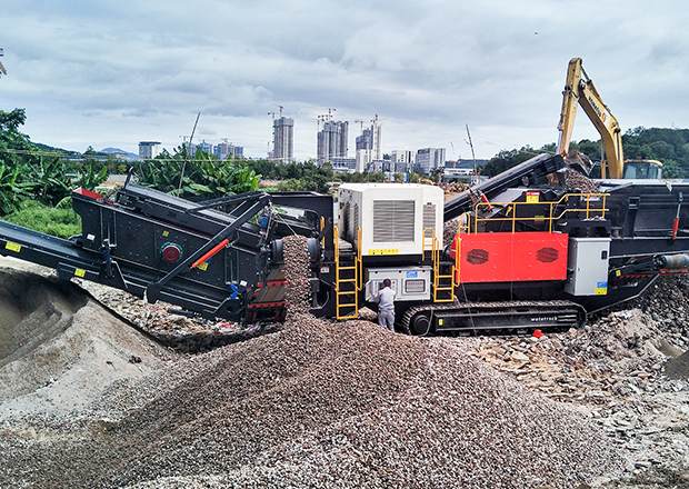 Wotetrack Crawler Type Crushing And Screening Plant