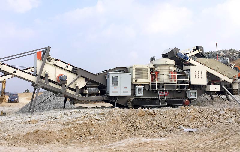 Wotetrack mobile cone crusher